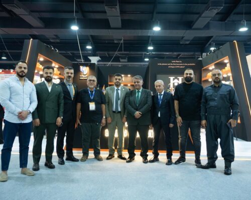 زيارة وفد شركة الذوات إلى معرض أربيل الدولي