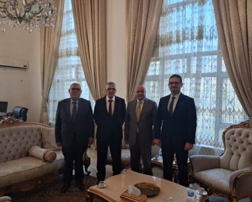 استضافة سفير الجمهورية الجزائرية الديمقراطية الشعبية